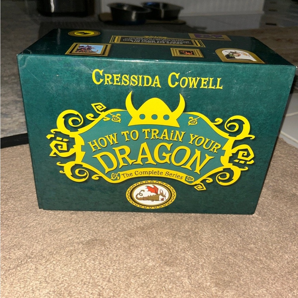 How to Train Your Dragon complete book series